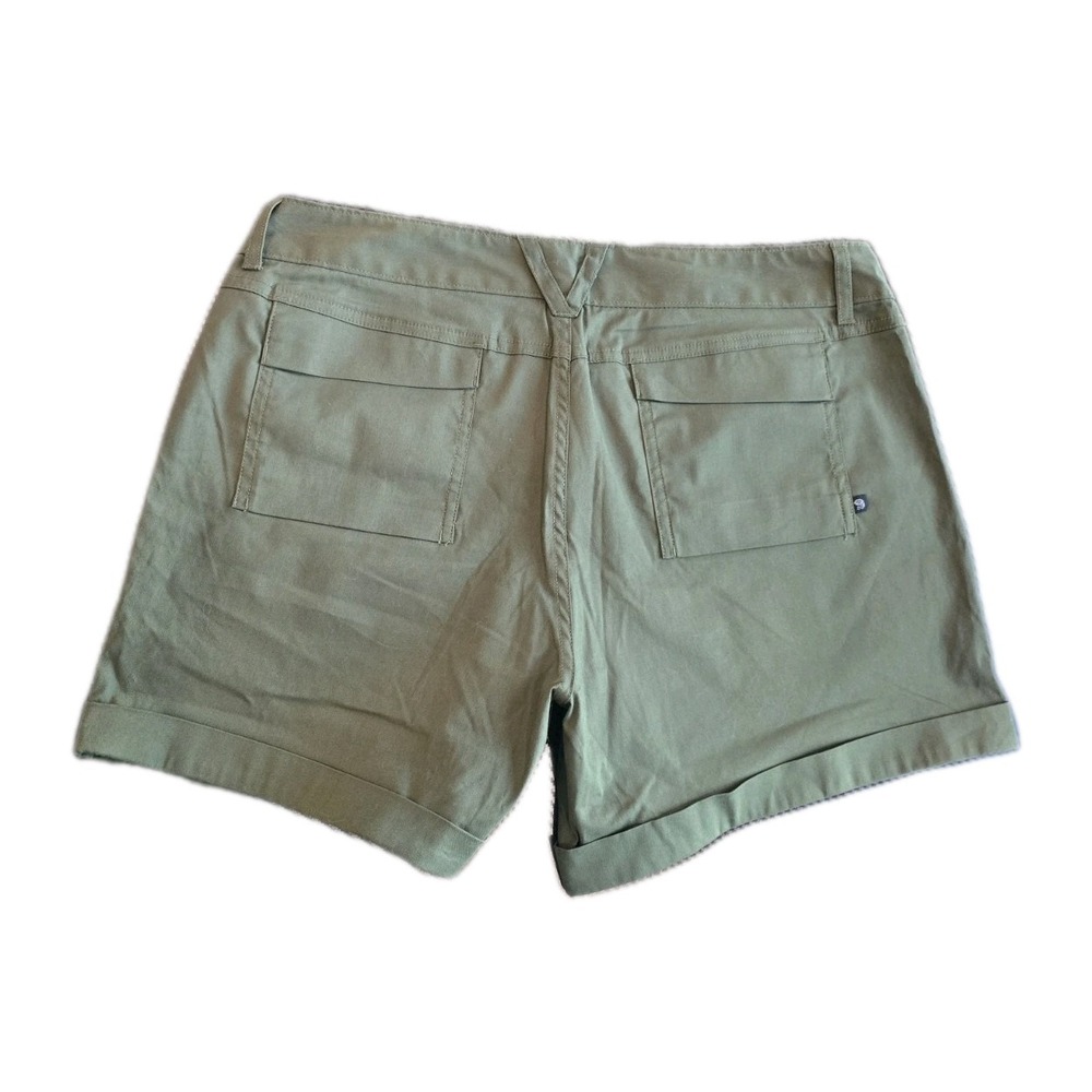 Mountain Hardwear Women's AP Utility Hiking Shorts Moss Green Size 10 Gorpcore - Picture 7 of 7